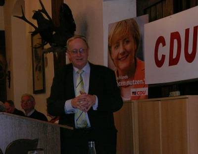 Dr. Gerhard Bartels, Fraktionsvorsitzender der CDU im Rat der Stadt Bockenem